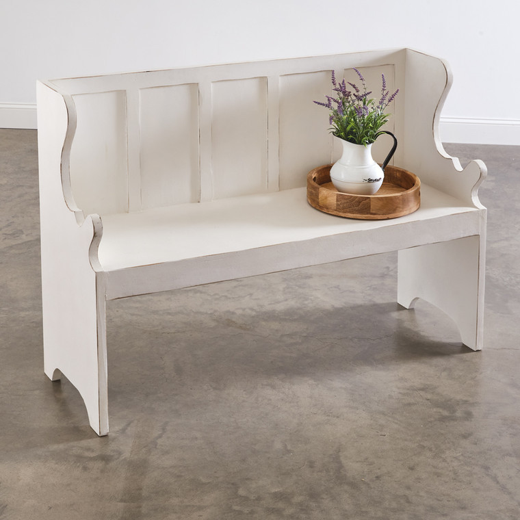 CTW Home Small High-Back Church Pew 510503