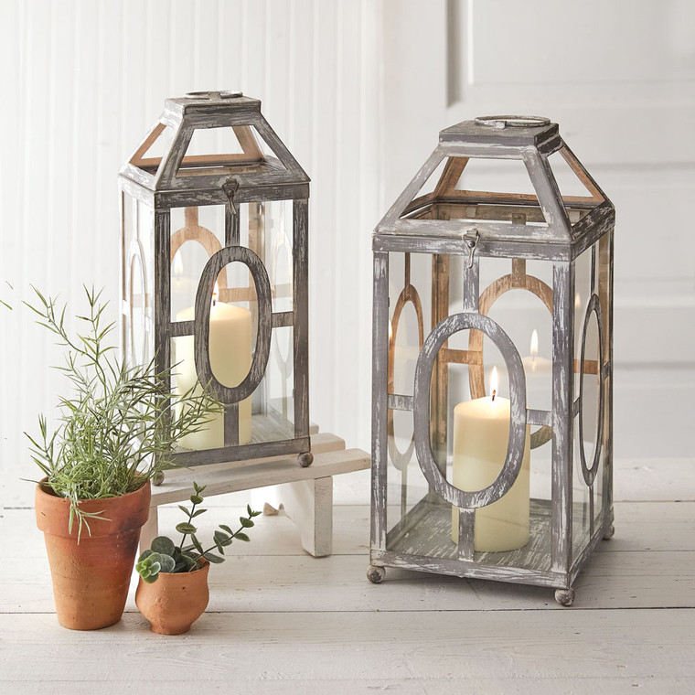 CTW Home Set Of Two Valley Springs Lanterns 530502