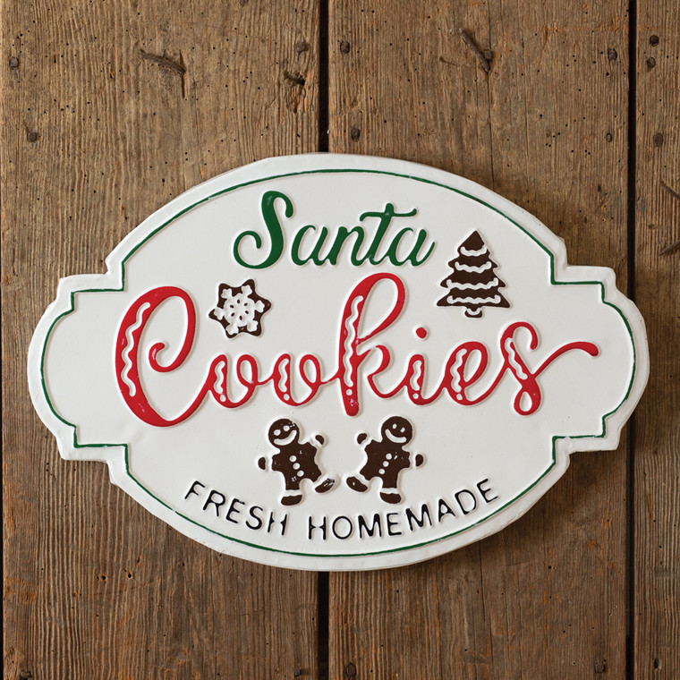 CTW Home Santa'S Homemade Cookies Wall Sign 770532