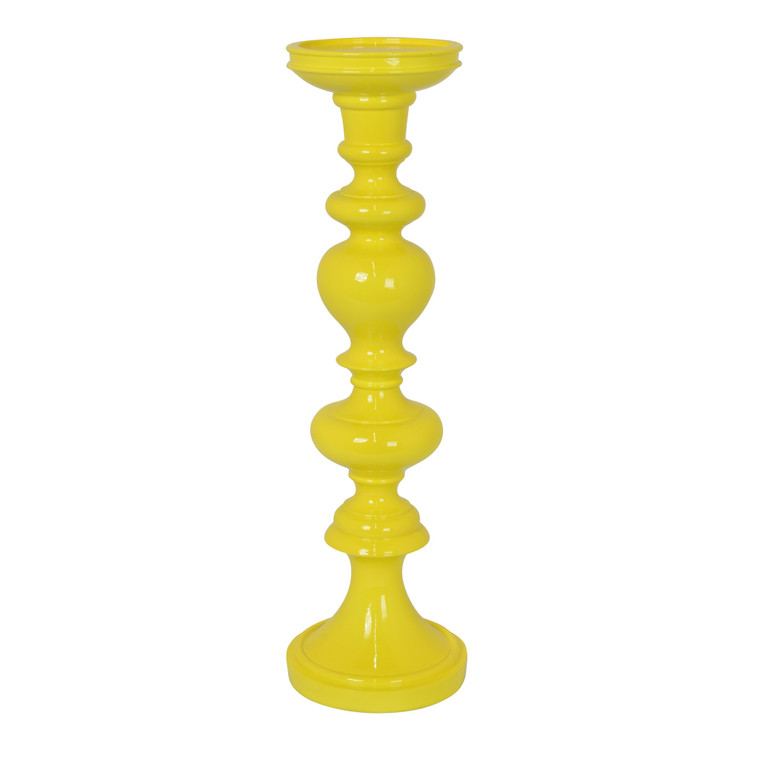 Tabletop Decoration In Yellow Resin PBTH93663 By Plutus
