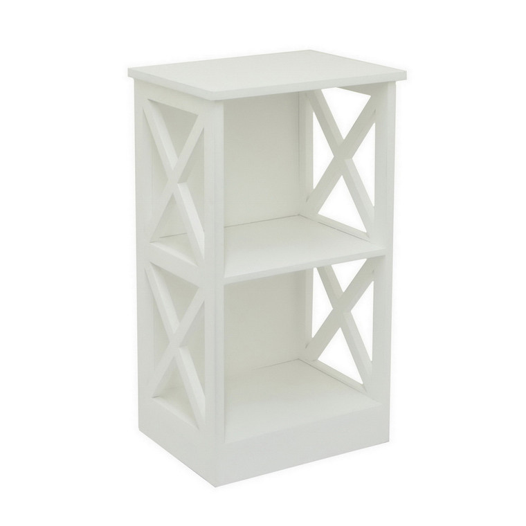 Storage Rack-White In White Wood PBTH92943 By Plutus