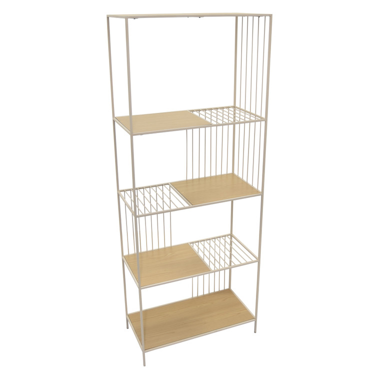 Metal Plant Stand In White Metal PBTH92444 By Plutus