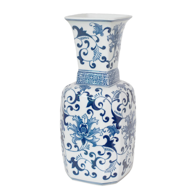 Blue And White Porcelain Vase PBTH92899 By Plutus