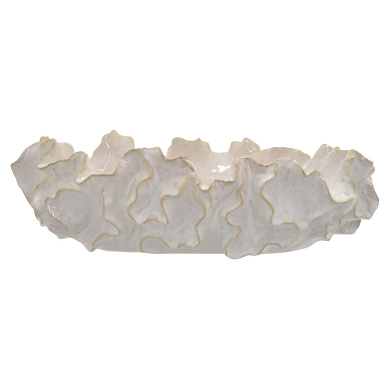 Bowl In White Porcelain PBTH92003 By Plutus