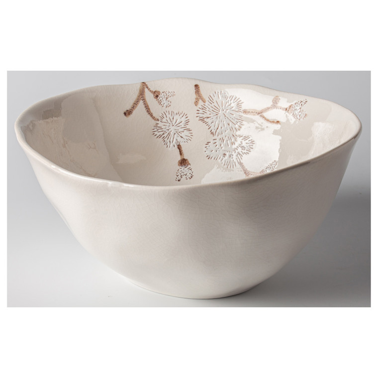 Bowl In White Porcelain PBTH93658 By Plutus