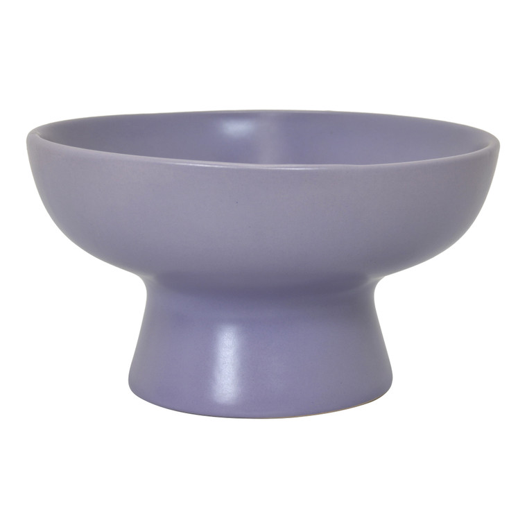 Bowl In Purple Porcelain PBTH92640 By Plutus