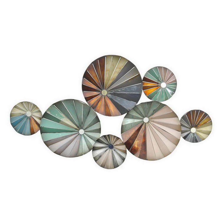 Wall Decor In Multi-Colored Metal PBTH93460 By Plutus