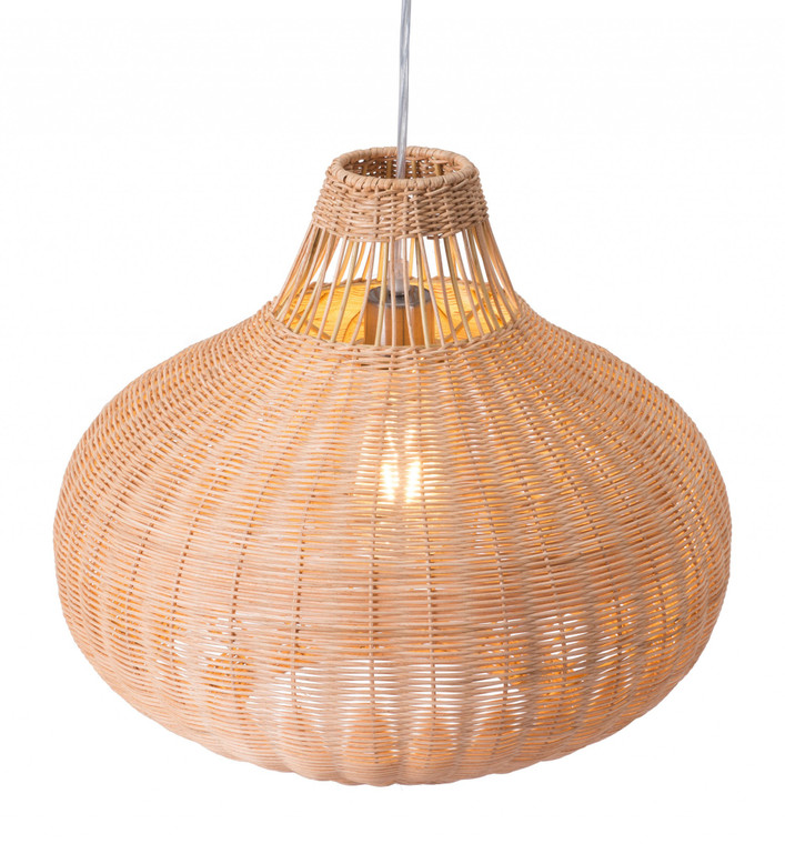 Homeroots Natural Native Ceiling Lamp 391903