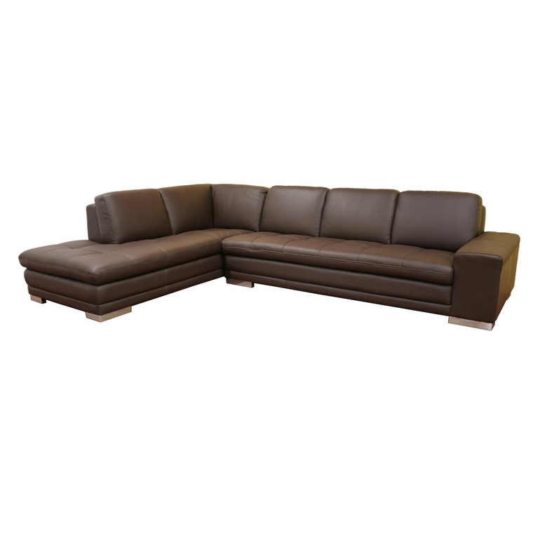 766-sofa/lying-M9805-Reverse Callidora Brown Leather Sectional Reverse