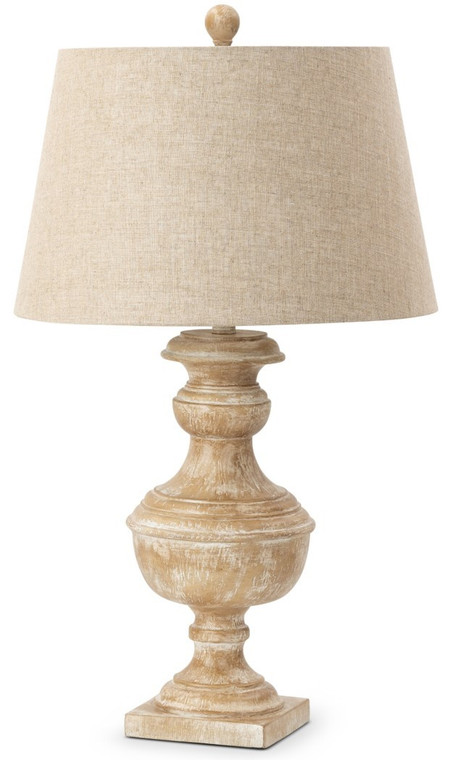 Homeroots Set Of 2 Beige Traditional Vase Table Lamps 397268