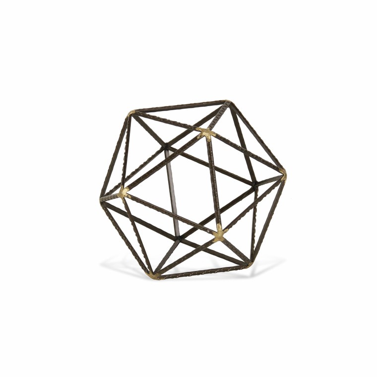 Homeroots Petite Geometric Decorative Sculpture 399630