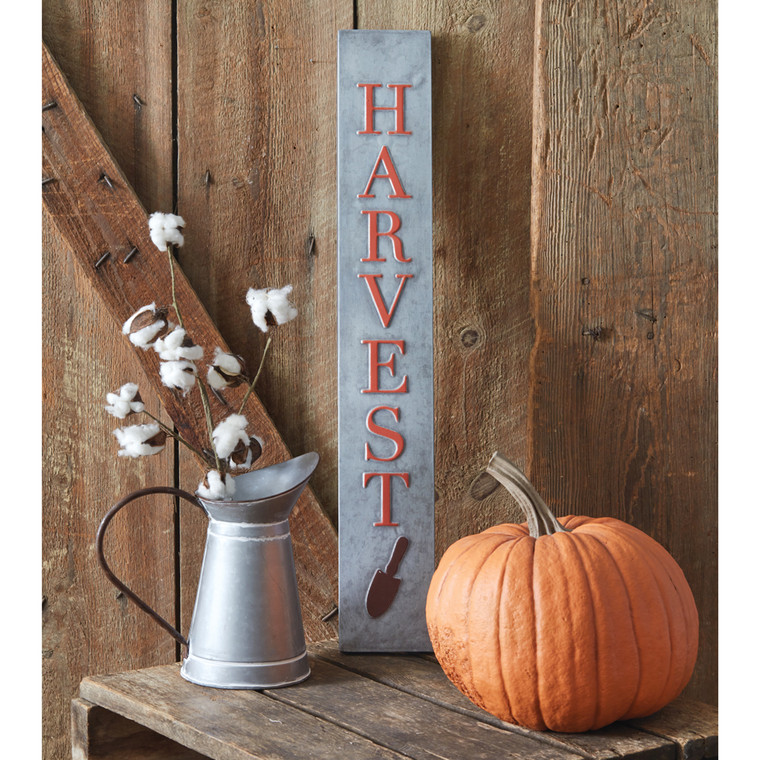 CTW Home Galvanized Harvest Fall Sign 530450
