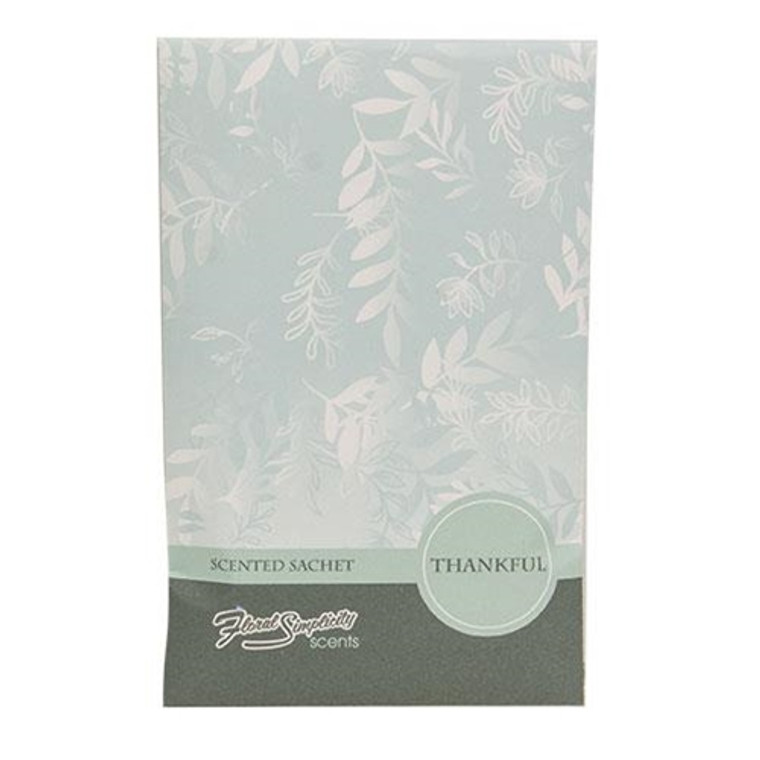 Thankful Sachet G48901 By CWI Gifts