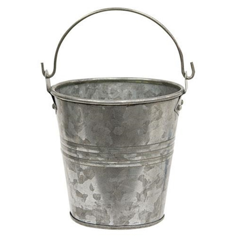 Metal Bucket W/Handle G54144 By CWI Gifts
