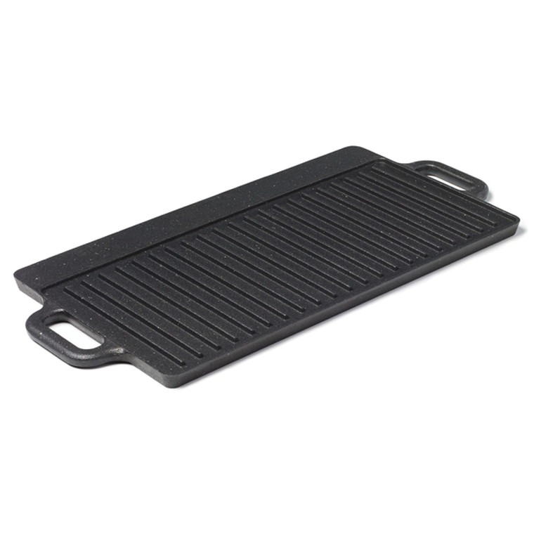 The Rock(Tm) By Starfrit(R) Traditional Cast Iron Reversible Grill/Griddle SRFT032225 By Petra