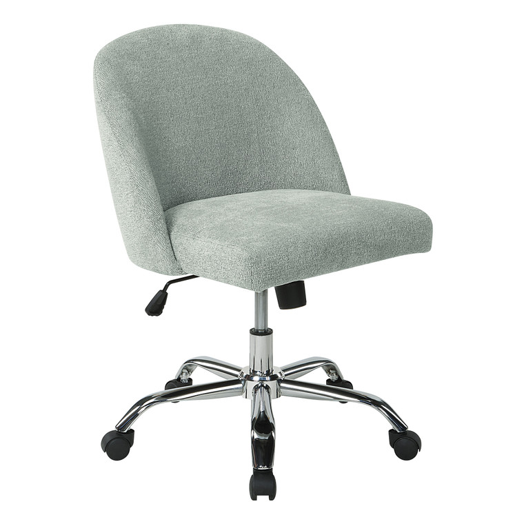 Office Star Layton Mid Back Office Chair - Mist FL3224C-E39