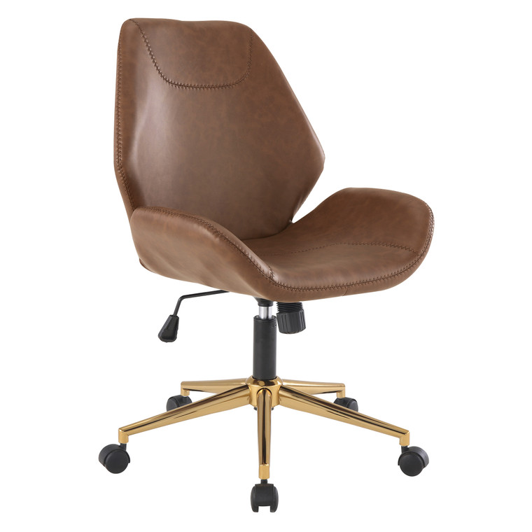 Office Star Reseda Office Chair - Saddle RESGSA-DU41