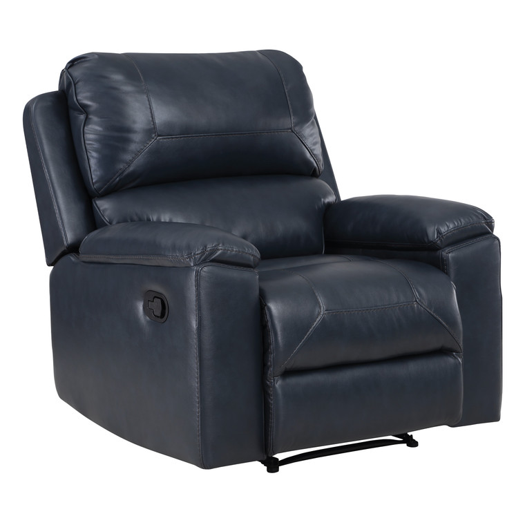 Office Star Santiago Recliner - Navy SNT-BPU5