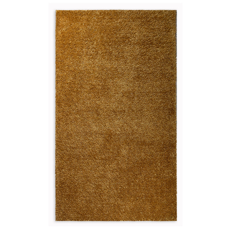 Homeroots 8' X 10' Gold Sparkly Area Rug 396977
