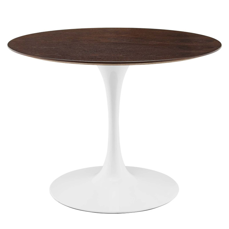 Lippa 40" Dining Table - White Cherry Walnut EEI-5171-WHI-CHE By Modway Furniture
