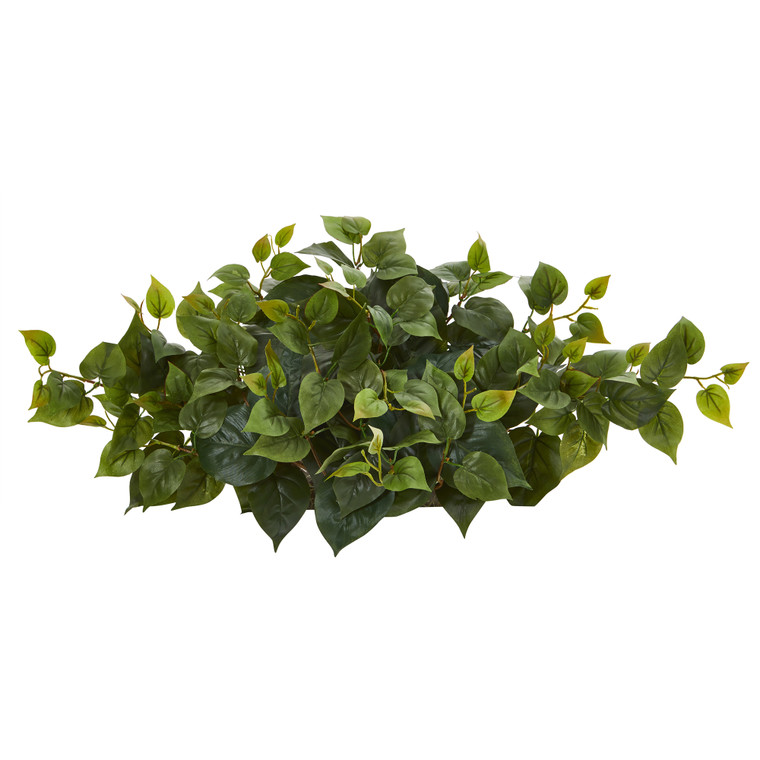 Nearly Natural 31" Philodendron Artificial Ledge Plant 8914