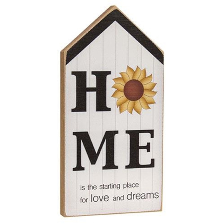 *Home Sunflower House Sitter G36093 By CWI Gifts