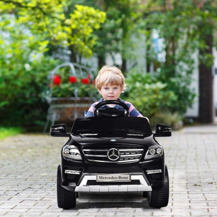 6V Mercedes Benz Kids Ride On Car With Mp3+Rc-Black TQ10010BK