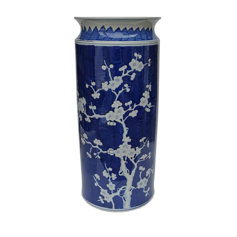 Blue Plum Blossom Umbrella Stand 1166 By Legend Of Asia