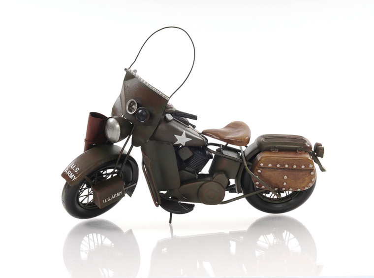 Homeroots C1942 Wla Harley Davidson Sculpture 401111