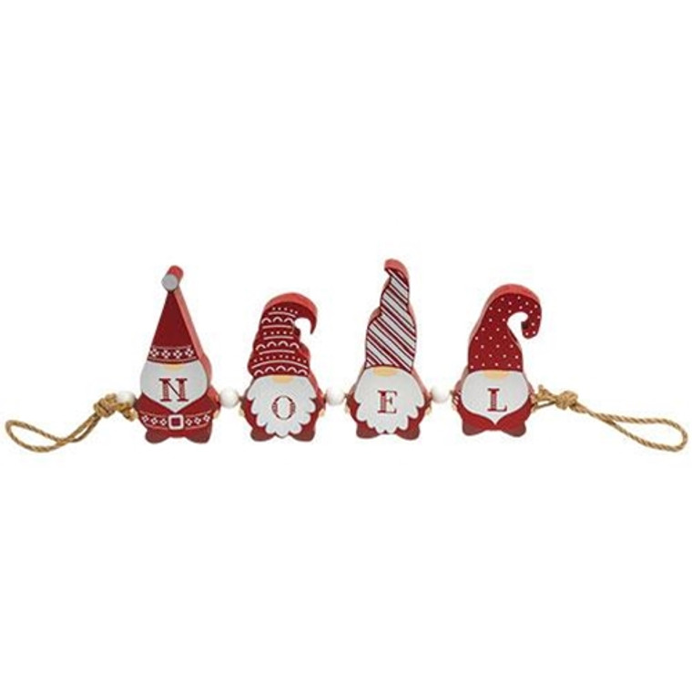 *Gnomes Noel Standing Garland G91056 By CWI Gifts
