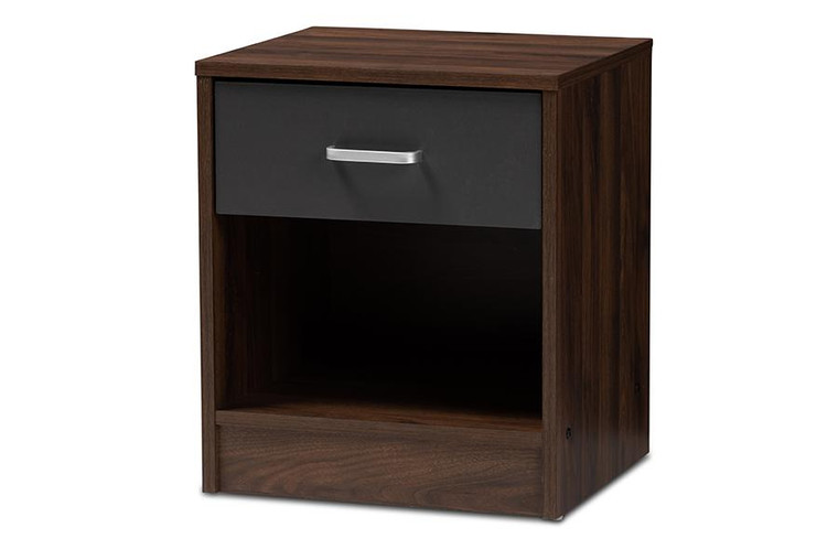 Baxton Studio Hansel Modern And Contemporary Nightstand