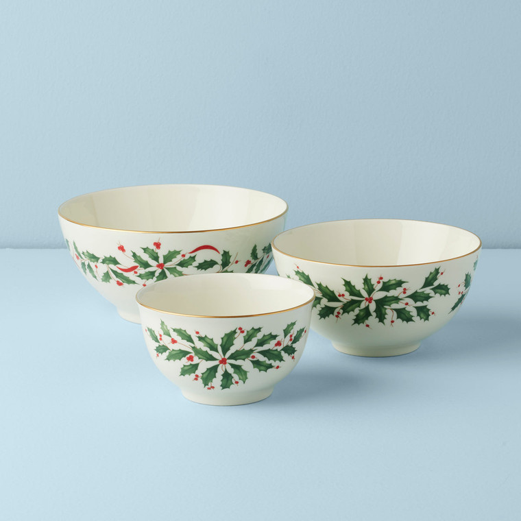 Lenox Holiday Nesting Bowls (Set Of 3) 894183