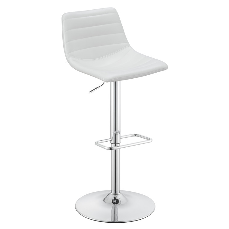 Office Star Araceli Height Adjustable Stool (Pack Of 2) - White ACL2-PD11