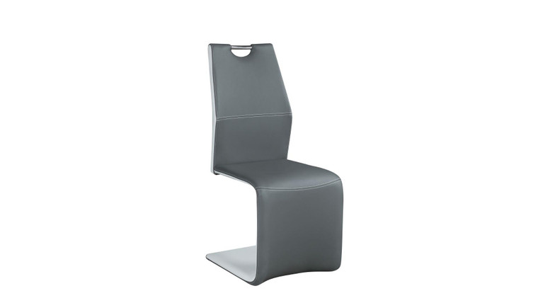 Dark Grey Dining Chair D9048DC-GREY/LT GREY By Global Furniture