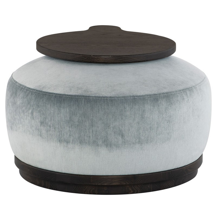 Nuevo Orbit Ottoman - Limestone/Seared HGDA707