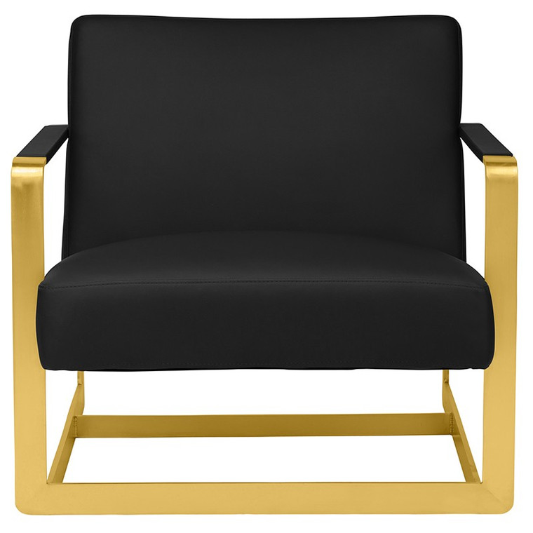 Nuevo Suza Occasional Chair - Black/Gold HGDJ963