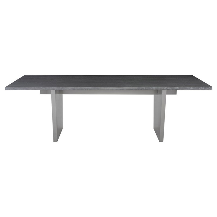 Nuevo Aiden Dining Table - Oxidized Grey/Graphite HGNA575
