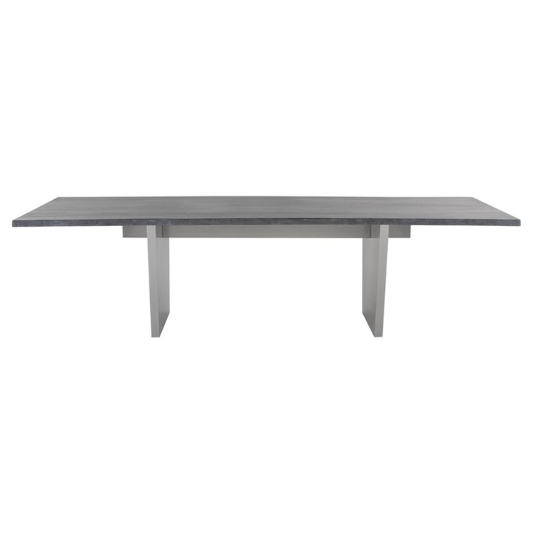 Nuevo Aiden Dining Table - Oxidized Grey/Graphite HGNA577