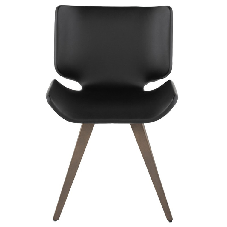 Nuevo Astra Dining Chair - Black/Bronze HGNE127