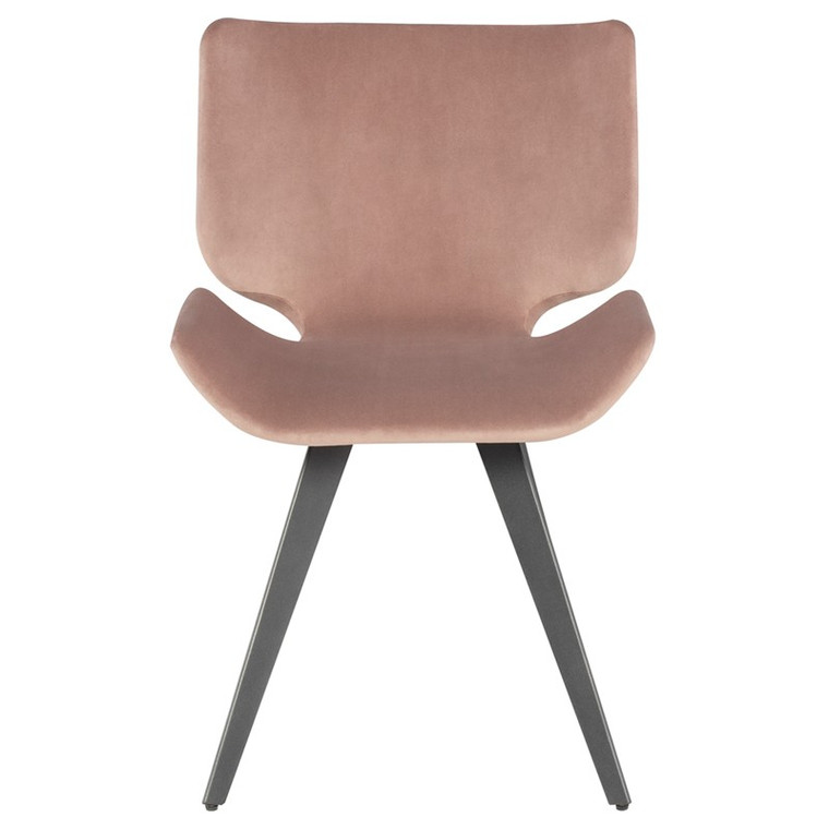 Nuevo Astra Dining Chair - Blush/Titanium HGNE161