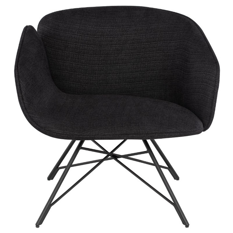 Nuevo Doppio Occasional Chair - Coal/Black HGNE221