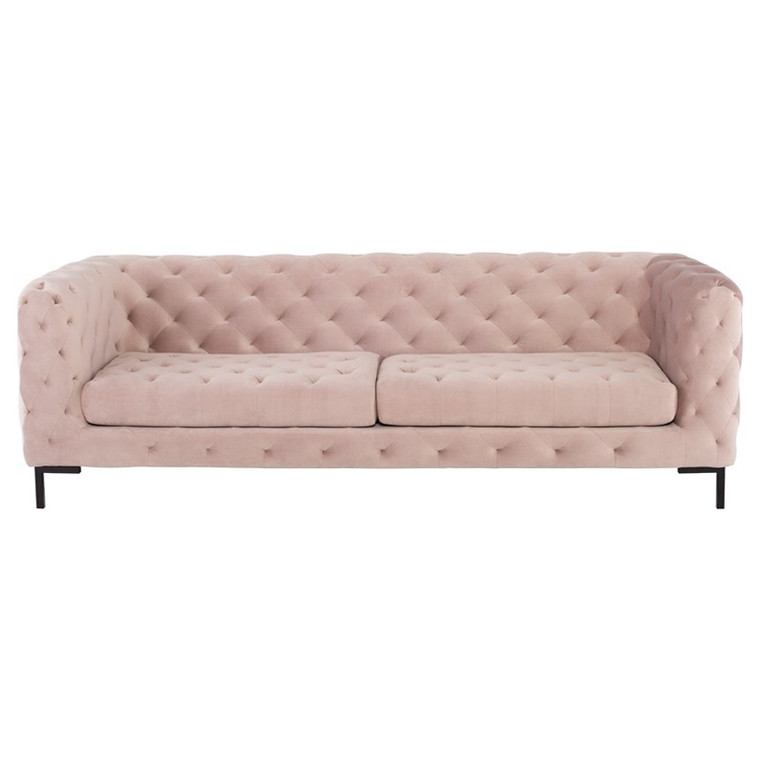 Nuevo Tufty Sofa - Blush/Black HGSC417
