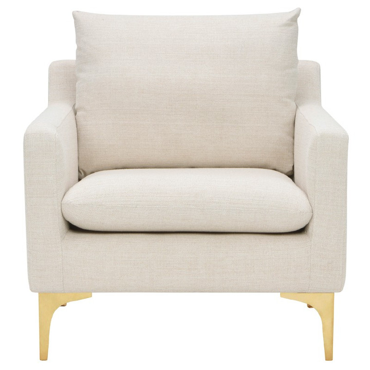 Nuevo Anders Occasional Chair - Sand/Gold HGSC498