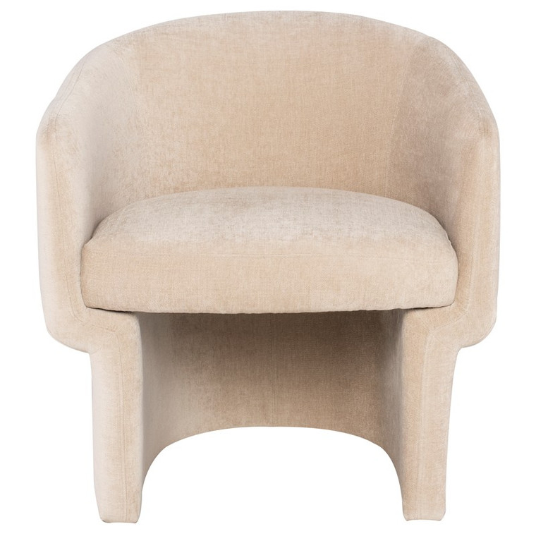 Nuevo Clementine Occasional Chair - Almond/Black HGSC754