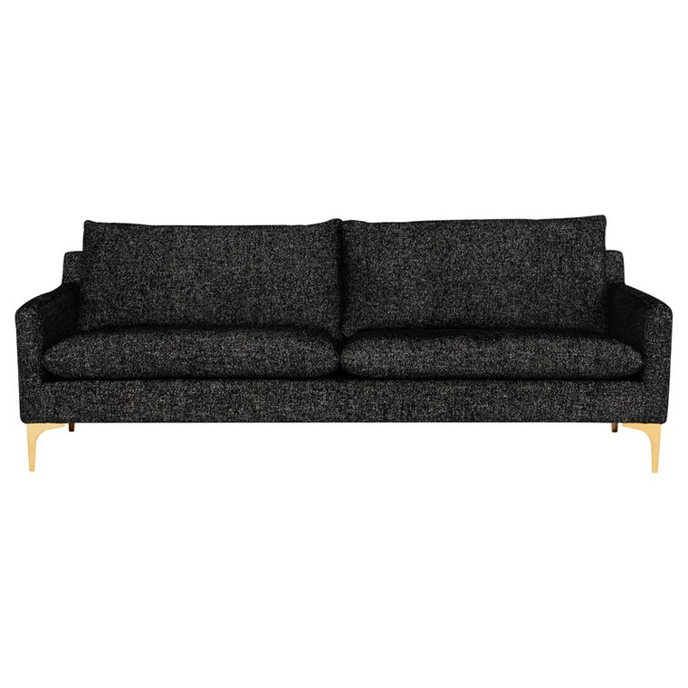 Nuevo Anders Sofa - Salt & Pepper/Gold HGSC854