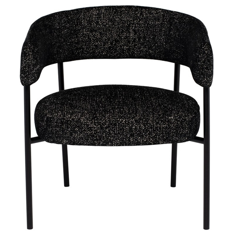 Nuevo Cassia Occasional Chair - Salt & Pepper/Black HGSN112