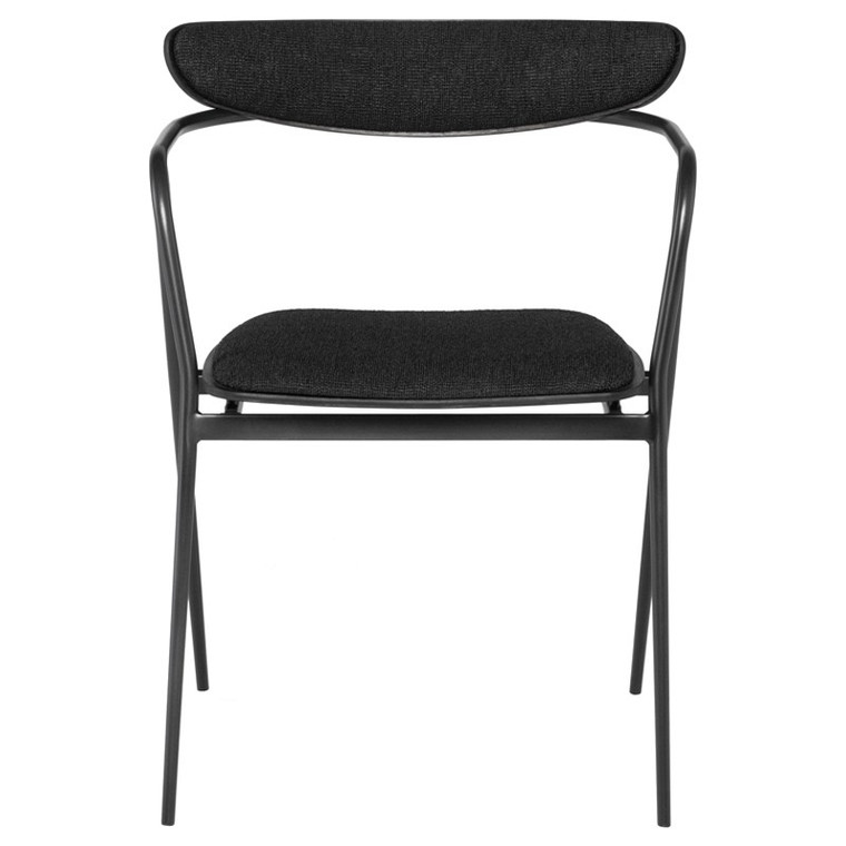 Nuevo Gianni Dining Chair - Activated Charcoal/Black HGSR795