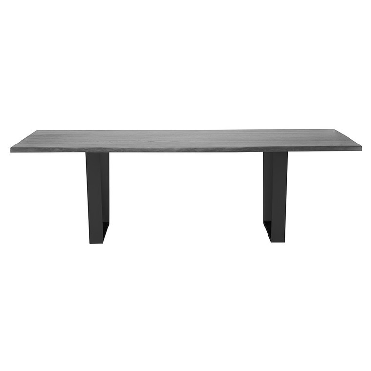 Nuevo Versailles Dining Table - Oxidized Grey/Black HGSX202