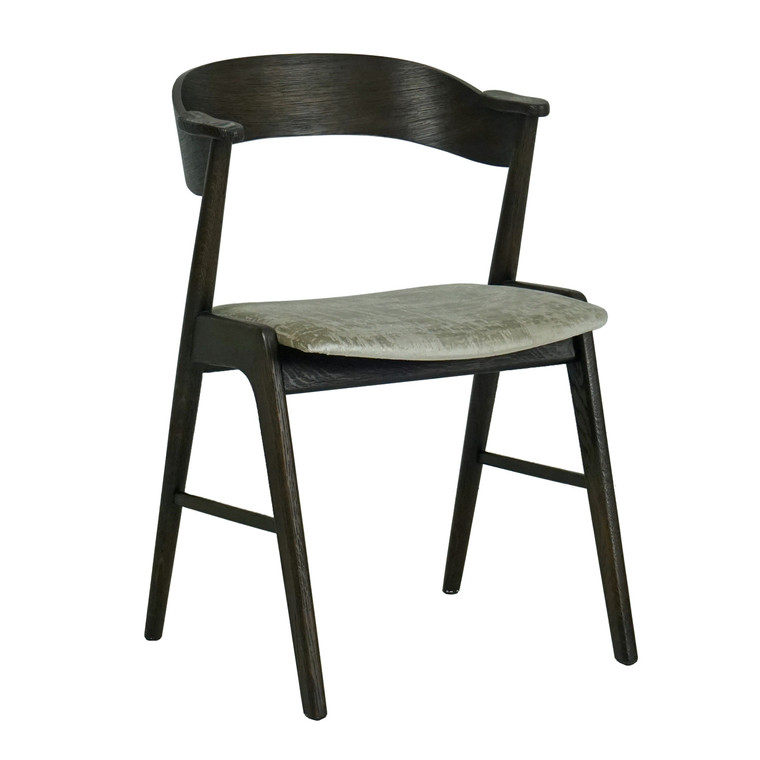 34195OSCURO/OAK-091 Vintage Dining Chair Ekberg