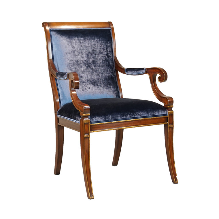 34163/1EM/NF11-083 Vintage Charleston Arm Chair Em